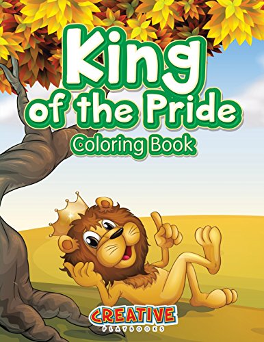 King of the Pride Coloring Book [Paperback]