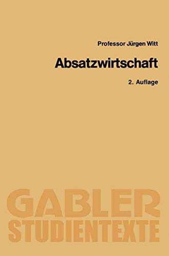 Absatzwirtschaft [Paperback]