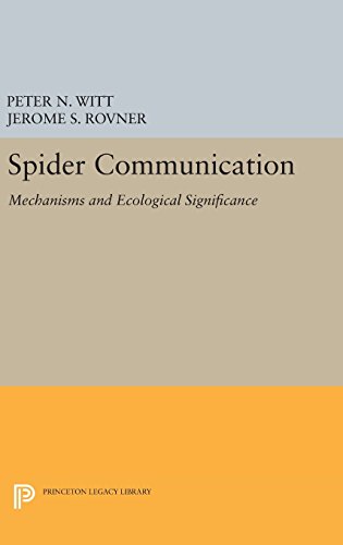 Spider Communication Mechanisms and Ecological Significance [Hardcover]