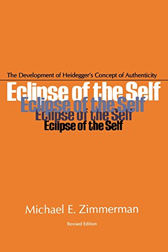 Eclipse Of Self Development Heidegger's [Paperback]