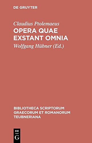Opera Quae Exstant Omnia, vol. III, fasc. 1 Apotelesmatica [Hardcover]