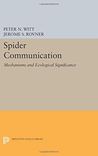 Spider Communication Mechanisms and Ecological Significance [Paperback]