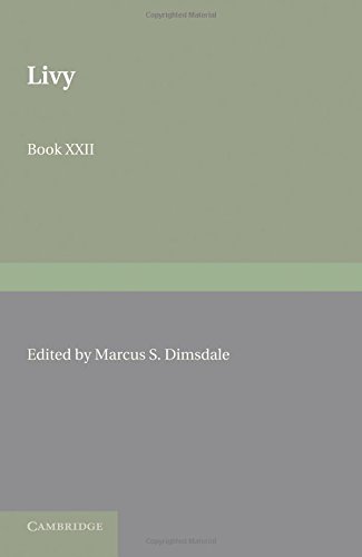 Livy Book XXII [Paperback]