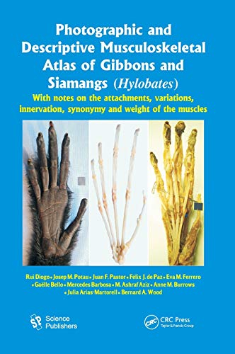 Photographic and Descriptive Musculoskeletal Atlas of Gibbons and Siamangs (Hylo [Hardcover]