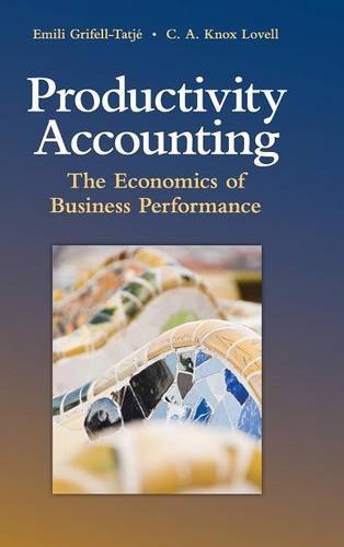 Productivity Accounting The Economics of Business Performance [Hardcover]
