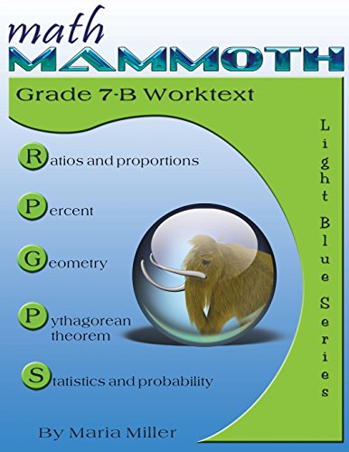 Math Mammoth Grade 7-B Worktext [Paperback]