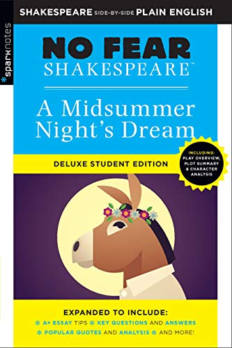 Midsummer Night&39s Dream No Fear Shakespeare Deluxe Student Edition [Paperback]