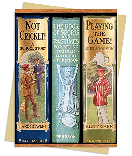 Bodleian Book Spines Boys Sports Greeting Card Pack Pack of 6 [Cards]