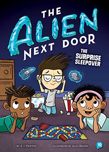 The Alien Next Door 10 The Surprise Sleepover [Hardcover]