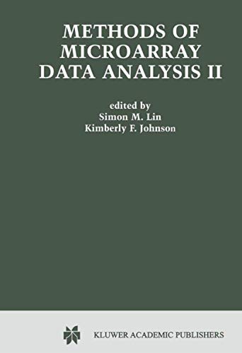 Methods of Microarray Data Analysis II Papers from CAMDA 01 [Hardcover]