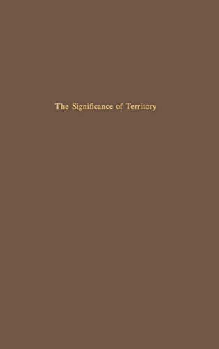 The Significance Of Territory (page-Barbour Lectures) [Hardcover]