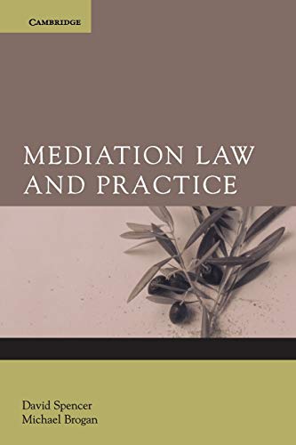 Mediation Law and Practice [Paperback]