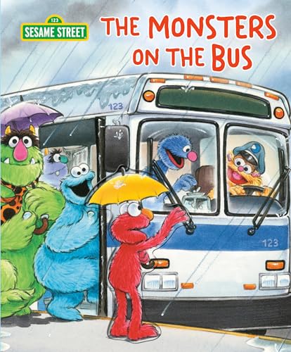 The Monsters on the Bus (Sesame Street) [Board book]