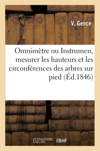 Omnimetre Ou Instrument Au Moyen Duquel on Peut Mesurer les Hauteurs et les Circ [Paperback]