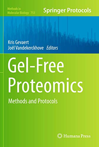 Gel-Free Proteomics Methods and Protocols [Hardcover]