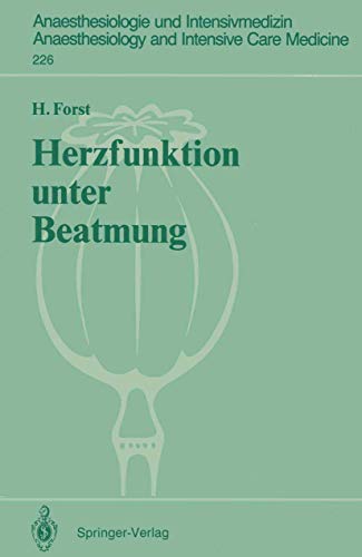 Herzfunktion unter Beatmung [Paperback]