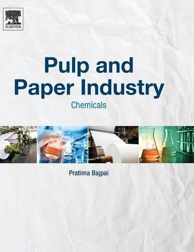 Pulp and Paper Industry Chemicals [Hardcover]