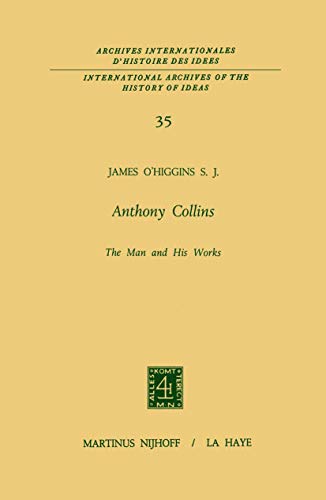 Anthony Collins The Man and His Works [Paperback]