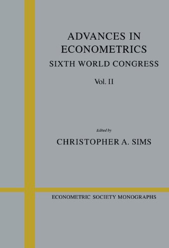 Advances in Econometrics Volume 2 Sixth World Congress [Hardcover]