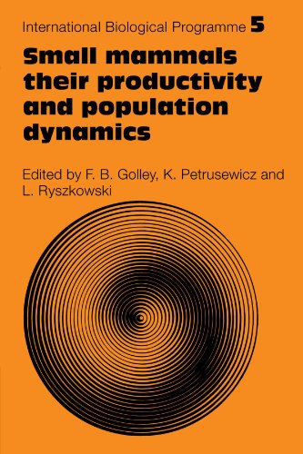 Small Mammals Their productivity and population dynamics [Paperback]