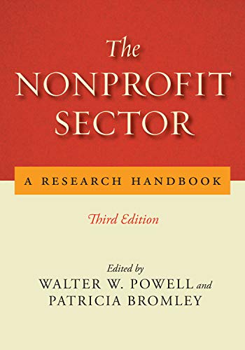 The Nonprofit Sector A Research Handbook, Third Edition [Paperback]