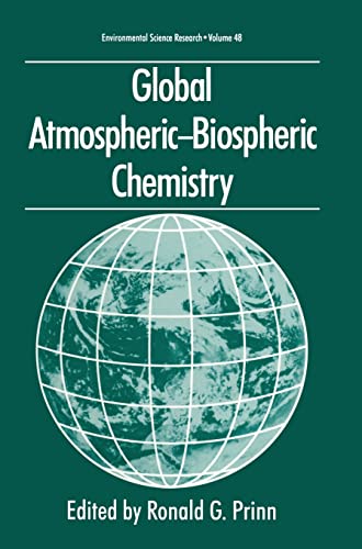 Global Atmospheric-biospheric Chemistry [Hardcover]