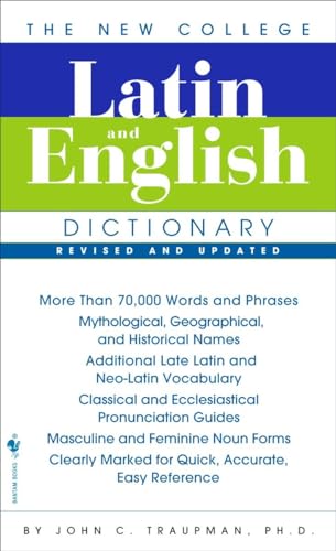 The New College Latin &amp English Dictionary, Revised and Updated [Paperback]