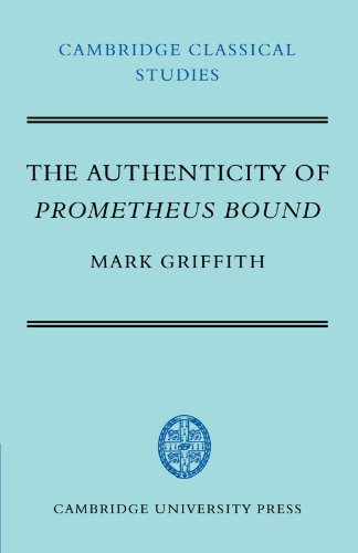 The Authenticity of Prometheus Bound [Paperback]