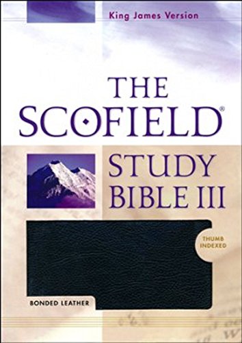 The Scofield}} Study Bible III, KJV [Leather / fine bindi]