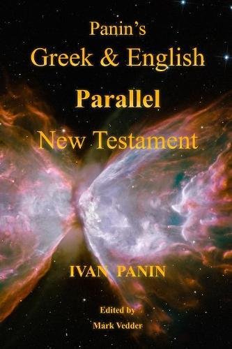 Panin's Greek And English Parallel New Testament [Paperback]