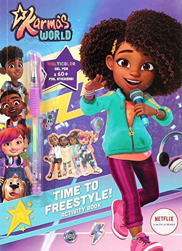 Karma&39s World Time to Freestyle Activity Book [Paperback]