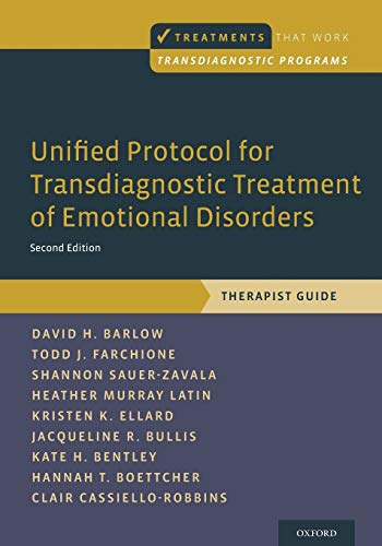 Unified Protocol for Transdiagnostic Treatment of Emotional Disorders: Therapist [Paperback]