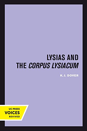 Lysias and the Corpus Lysiacum [Paperback]