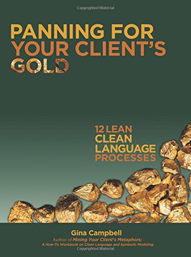 Panning For Your Client's Gold 12 Lean Clean Language Processes [Paperback]