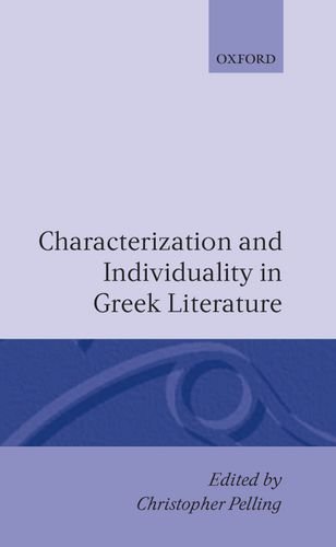 Characterization and Individuality in Greek Literature [Hardcover]