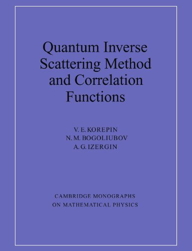 Quantum Inverse Scattering Method and Correlation Functions [Paperback]