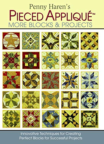 Penny Haren's Pieced Appliqu More Blocks &amp Projects Innovative Techniques  [Hardcover]