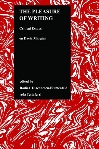 The Pleasure Of Writing Critical Essays On Dacia Maraini (purdue Studies In Roma [Spiral-bound]