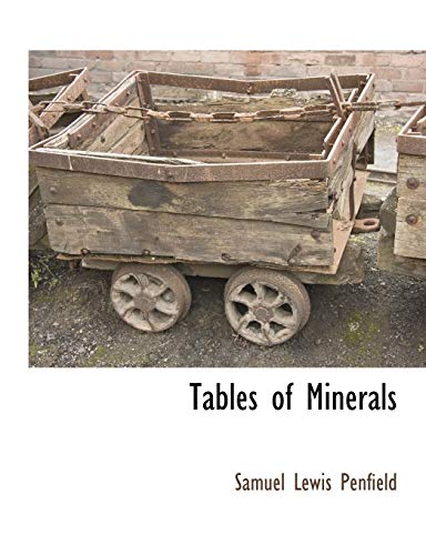 Tables of Minerals [Paperback]