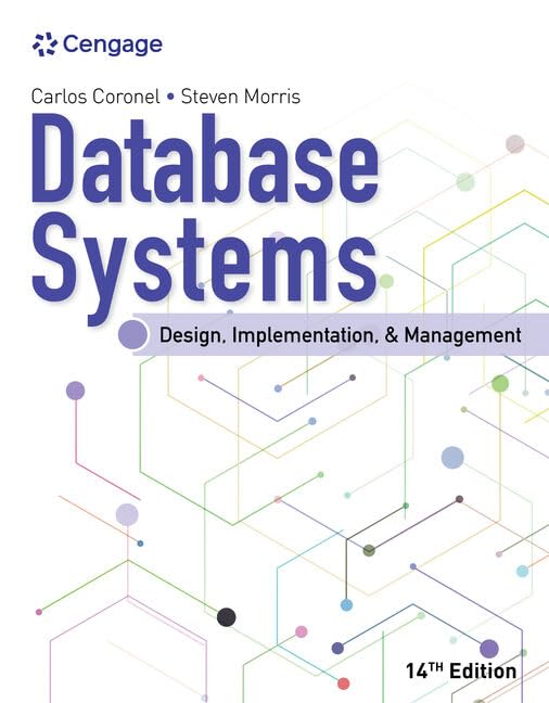 Database Systems Design, Implementation, &amp Management [Paperback]