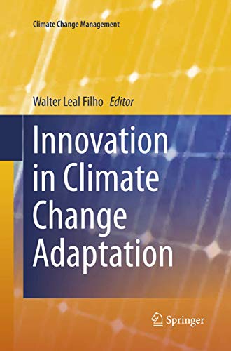 Innovation in Climate Change Adaptation [Paperback]