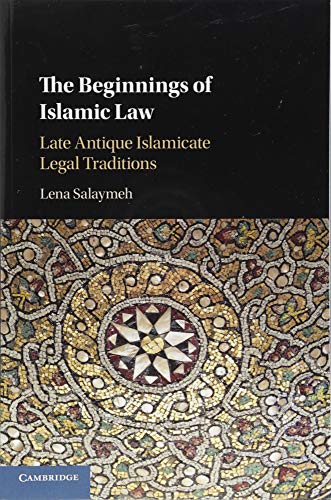 The Beginnings of Islamic Law Late Antique Islamicate Legal Traditions [Paperback]