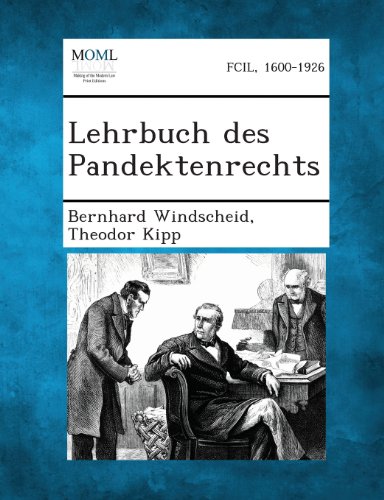 Lehrbuch des Pandektenrechts [Paperback]
