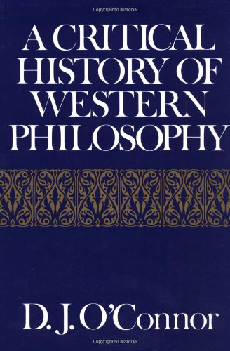 Critical History of Western Philosophy [Paperback]