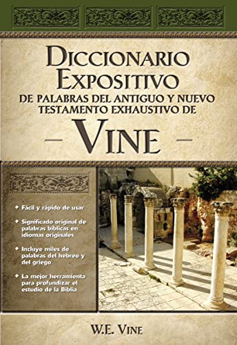 Diccionario expositivo de palabras del Antiguo y Nuevo Testamento exhaustivo de  [Hardcover]