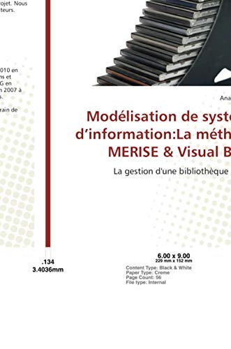 Modlisation De Systme D'information La Mthode Merise & Visual Basic (french  [Paperback]