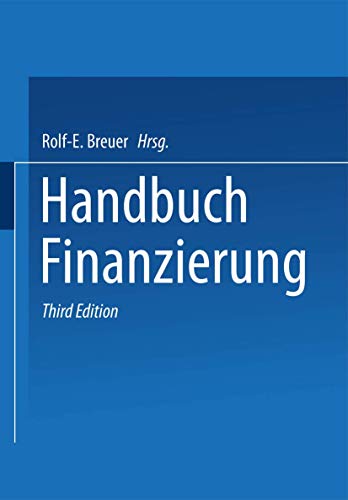 Handbuch Finanzierung [Paperback]