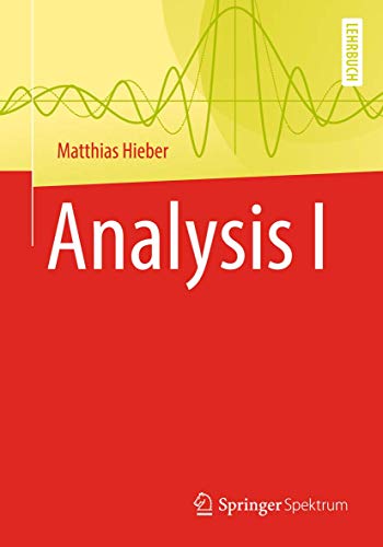 Analysis I [Paperback]