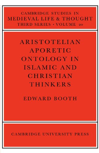 Aristotelian Aporetic Ontology in Islamic and Christian Thinkers [Paperback]