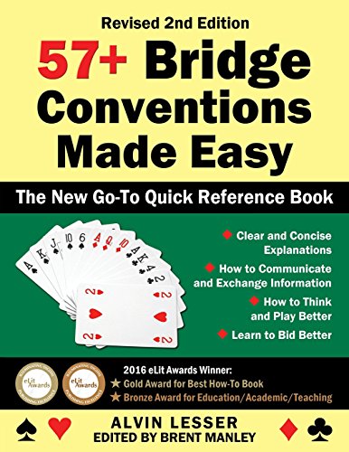 57+ Bridge Conventions Made Easy The New Go-To Quick Reference Book [Paperback]